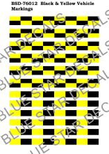 Black & Yellow Vehicle Markings